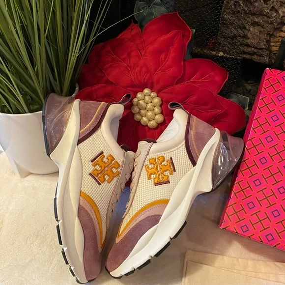 TORY BURCH GOOD LUCK BUBBLE TRAINER - Picture 5 of 9